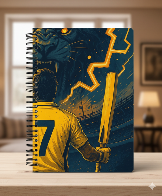 CSK Fan Scribble notebook | 150 unruled pages