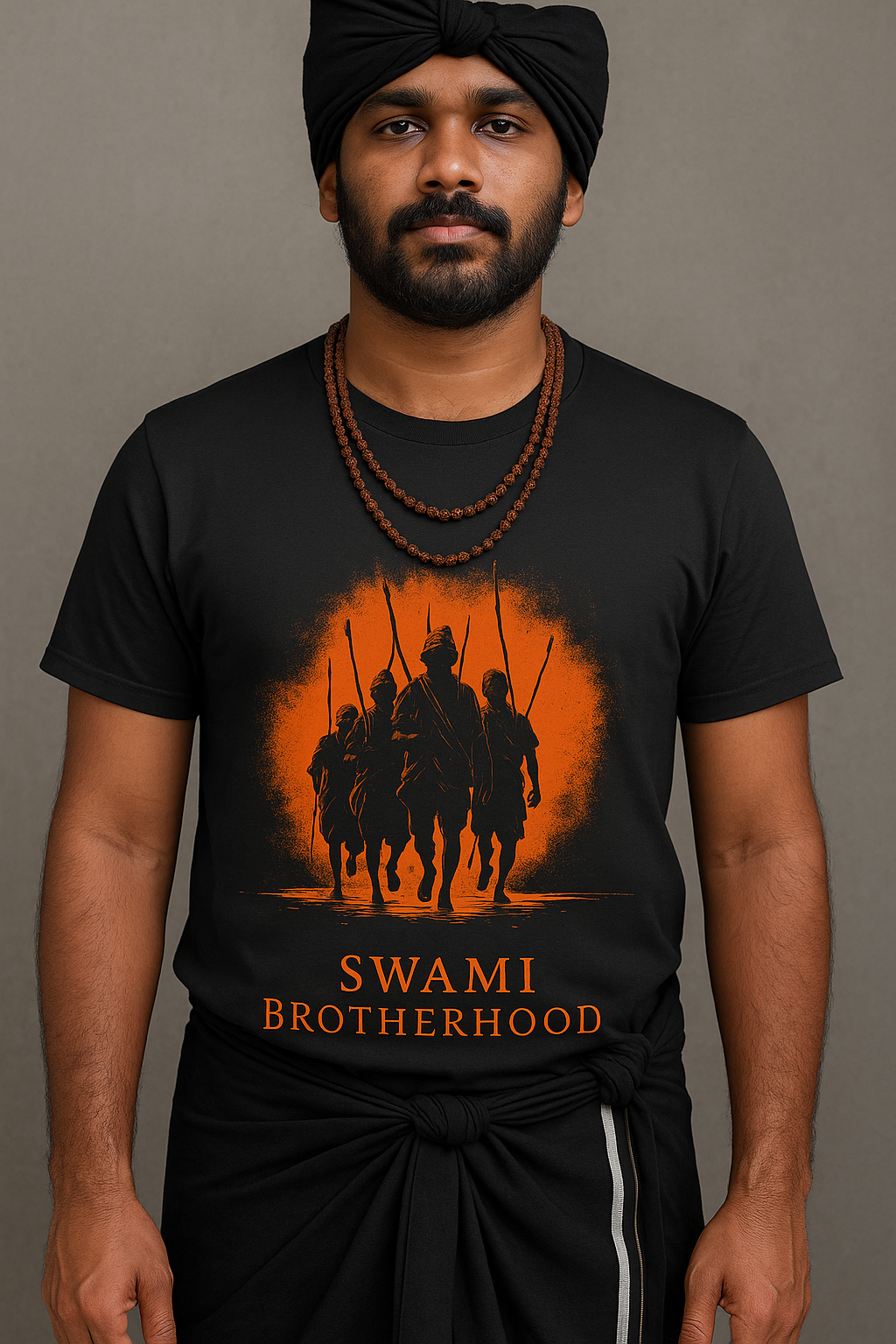 Swami Brotherhood | Round Neck Half Sleeve T-Shirt