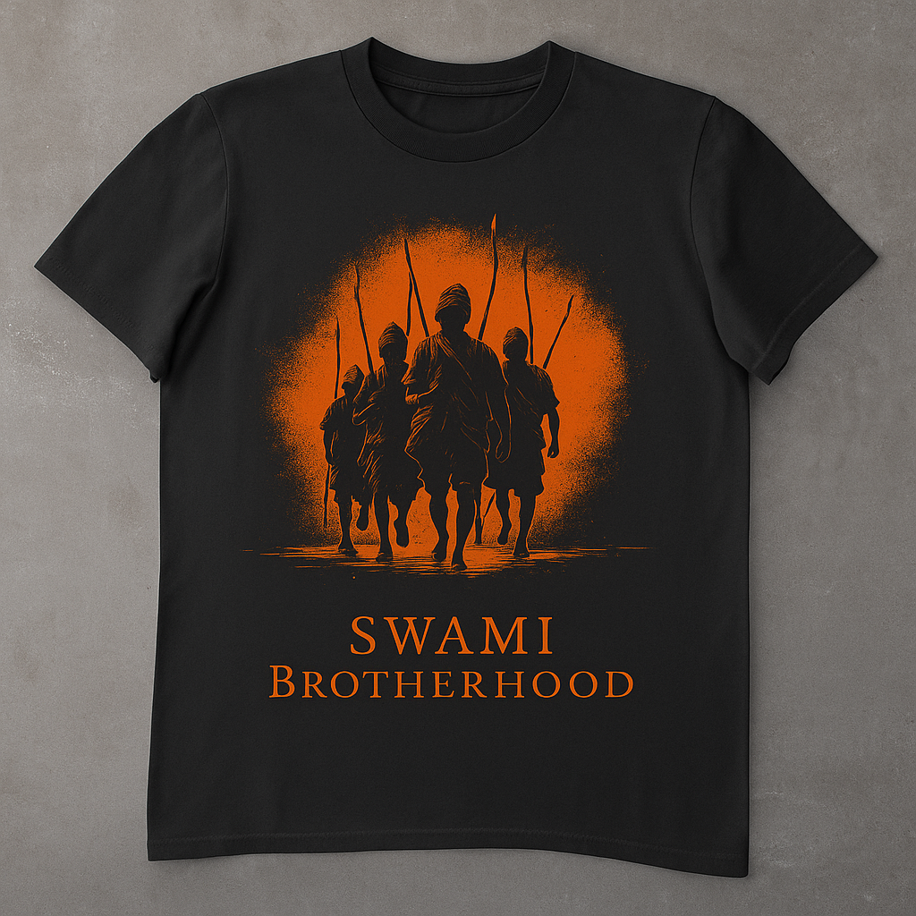 Swami Brotherhood | Round Neck Half Sleeve T-Shirt
