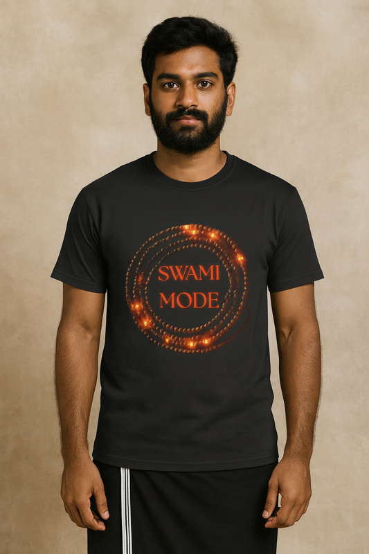 Swami Mode | Round Neck Half Sleeve T-Shirt